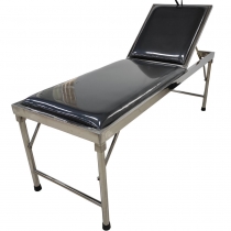 Stainless Steel Examination Table with Adjustable Backrest  By Spring 