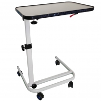 STEEL ADJUSTABLE  Rolling OVER BED TABLE(Heavy duty)