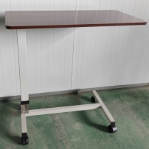 ADJUSTABLE OVER BED TABLE by gas pump