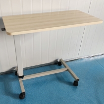 ADJUSTABLE OVER BED TABLE by gas pump