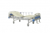 Two Manual Crank Care Bed With PP Bed Surface 