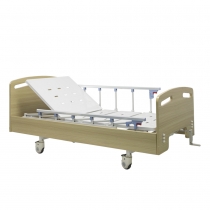 Two Manual Crank Home Care Bed 