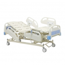 Three Function Electric Care Bed With PP siderails&Central brake