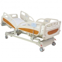 Luxury Five Function Electric Care Bed With New button control long siderails&heard board 