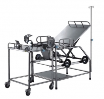 Simpe Stainless Steel Gynecology Examination Delivery Table